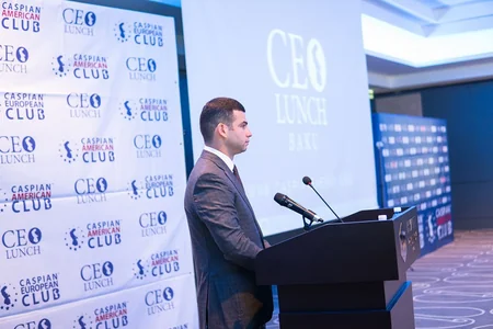 Орхан Мамедов стал почетным гостем CEO Lunch Baku