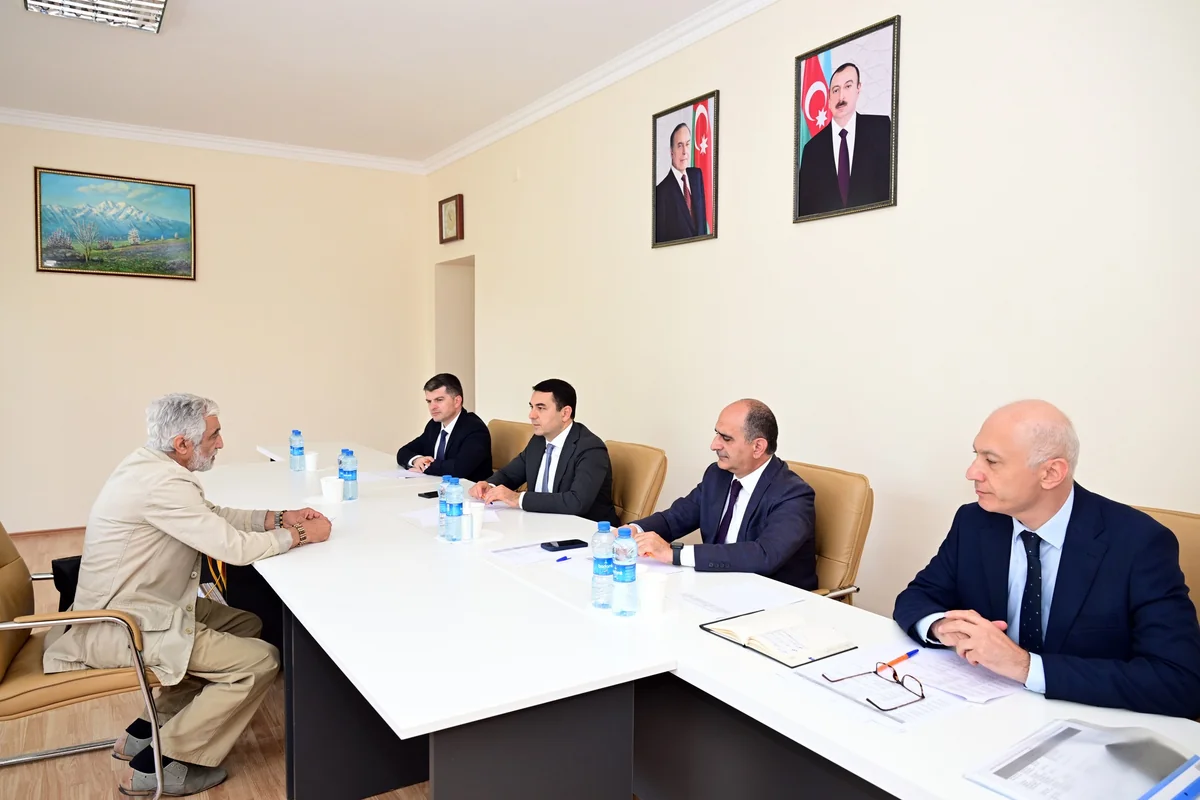 Adil Kərimli Lerikdə vətəndaşları qəbul edib