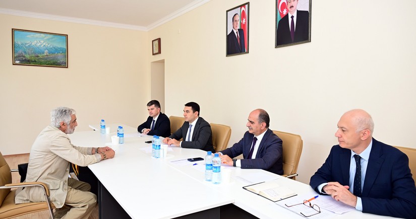 Adil Kərimli Lerikdə vətəndaşları qəbul edib