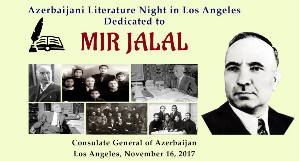 Mir Cəlal Paşayevin ingilis dilinə tərcümə edilən kitabı Los-Ancelesdə təqdim olunub