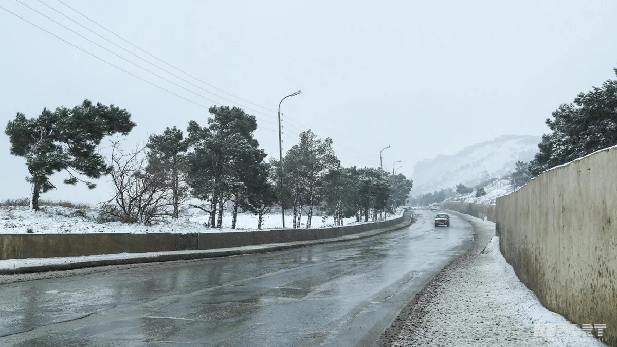 Azərbaycanın avtomobil yollarındakı vəziyyət açıqlanıb
