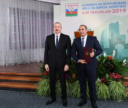 Prezident İlham Əliyev 2019-cu ilin idman yekunlarına həsr olunan mərasimdə iştirak edib - YENİLƏNİB