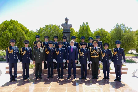 Heydər Əliyev adına Hərbi Lisey kursantlarının buraxılış mərasimi keçirilib