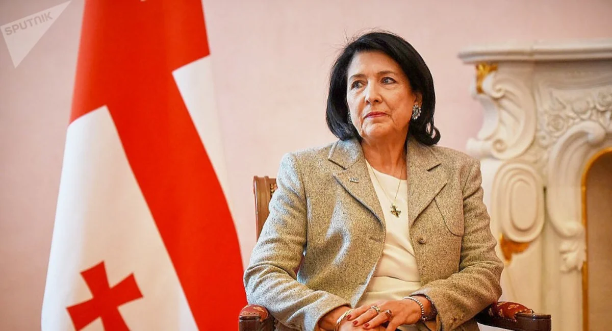 Gürcüstan prezidentinin Ukraynaya səfəri qarşı tərəfin xahişi ilə təxirə salınıb