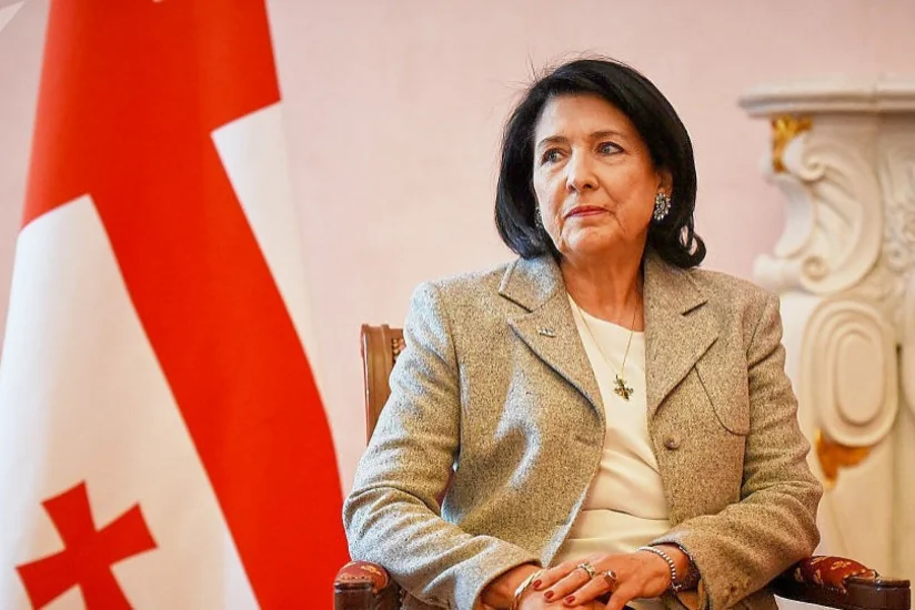 Gürcüstan prezidentinin Ukraynaya səfəri qarşı tərəfin xahişi ilə təxirə salınıb