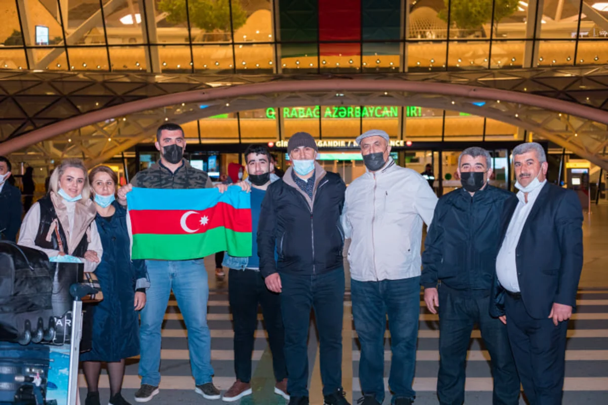 Two war veterans return home upon recovery