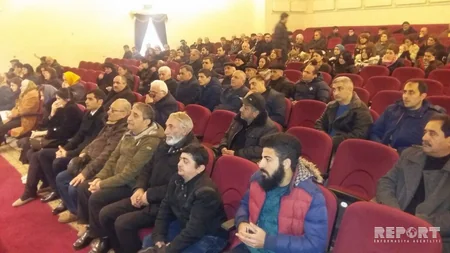 Lənkəran teatrında əməkdar artistlə vida mərasimi keçirilib - FOTO