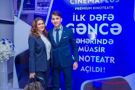 Gəncədə ilk CinemaPlus kinoteatrının açılışı olub - VİDEO