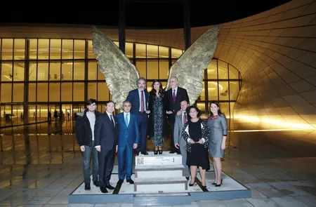 Leyla Aliyeva attended solo exhibition by renowned Mexican artist and sculptor