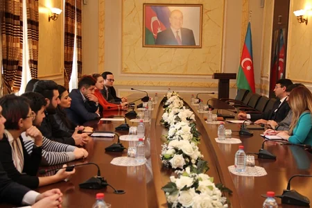 ​Dövlət Komitəsində Milli İcmaların Gənclər Təşkilatlarının Koordinasiya Şurasının üzvləri ilə görüş keçirilib