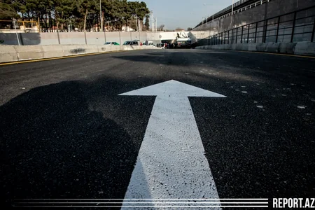 Bakıda üzərindən dəmir yolu xətti keçən iki avtomobil tunelinin açılışı keçirilib - VİDEO - YENİLƏNİB