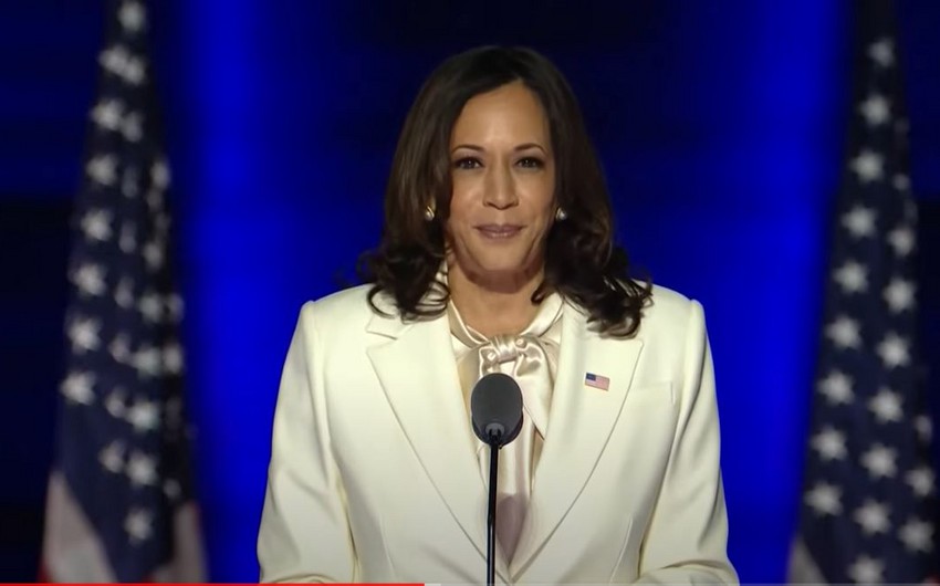 Kamala Harris seçkilərin nəticələrini Amerika üçün yeni gün adlandırdı