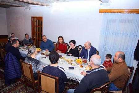 Deputatlığa namizəd Könül Nurullayeva növbəti görüşlərini keçirib - FOTO
