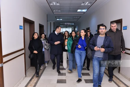 Naxçıvan MR Səhiyyə Nazirliyi jurnalistlər üçün media tur təşkil edib