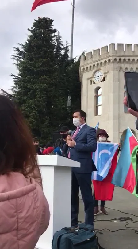 İstanbulda Şuşanın azad olunması münasibəti ilə aksiya keçirilib