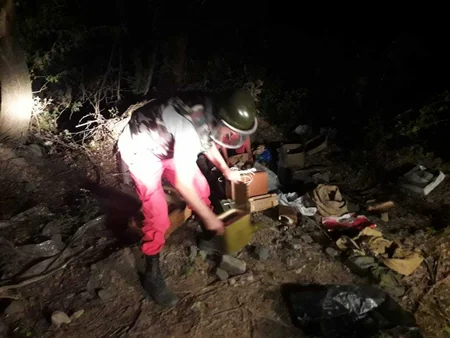 Qazaxın “Asfalt zavod” adlanan ərazisində çoxlu sayda silah-sursat tapılıb - FOTO