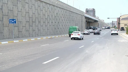 Masazır dairəsində sıxlığı azaltmaq üçün yeni yol hissəsi yaradılıb - VİDEO