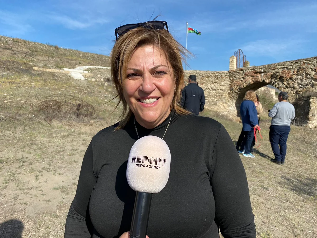 Ester Eti El-Kiss reveals purpose of visit to Azerbaijan's liberated territories