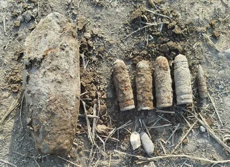 Naxçıvanda  hərbi sursatlar aşkar edilib