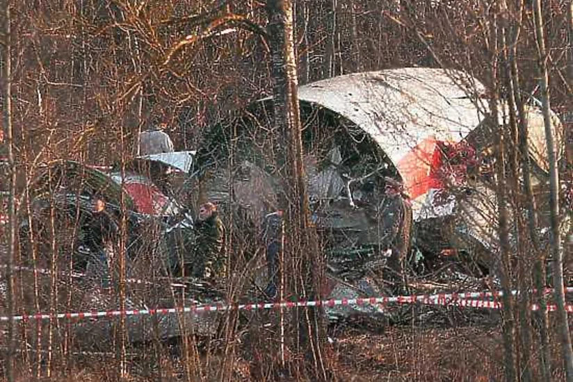 Польша обнародовала секретные данные о крушении самолета Качиньского