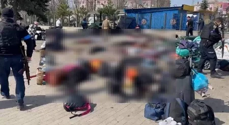 Ukraynada vağzalın raket atəşinə tutulması nəticəsində ölənlərin sayı 50-ə çatıb