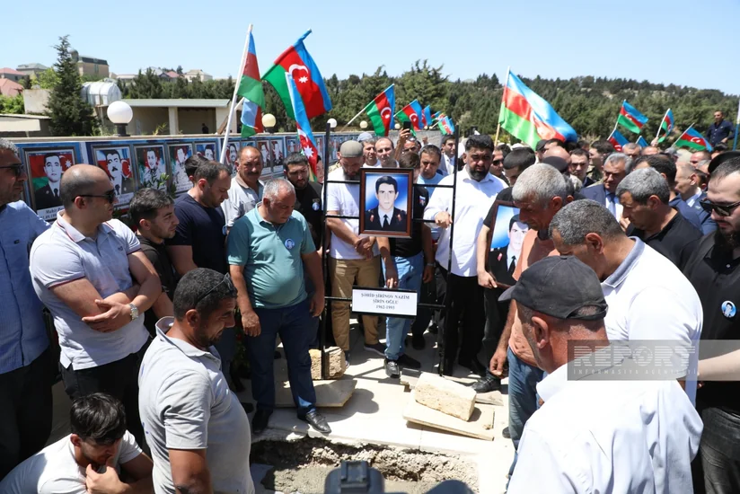 Birinci Qarabağ müharibəsində itkin düşmüş, 31 il sonra meyit qalıqları tapılmış şəhid dəfn olunub