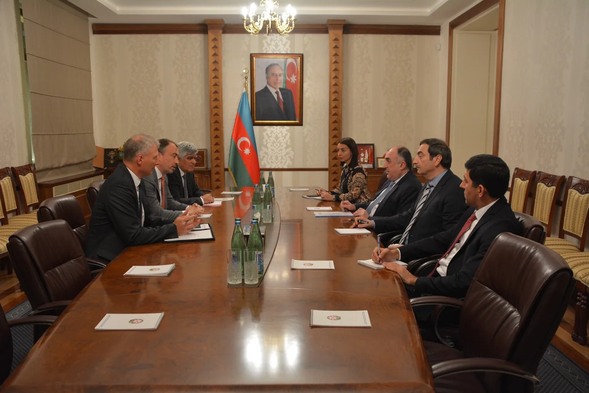 Foreign Minister Elmar Mammadyarov receives EU Special Representative