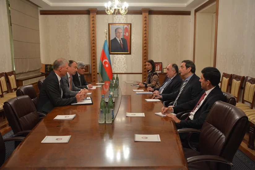 Elmar Məmmədyarov Avropa İttifaqının xüsusi nümayəndəsini qəbul edib