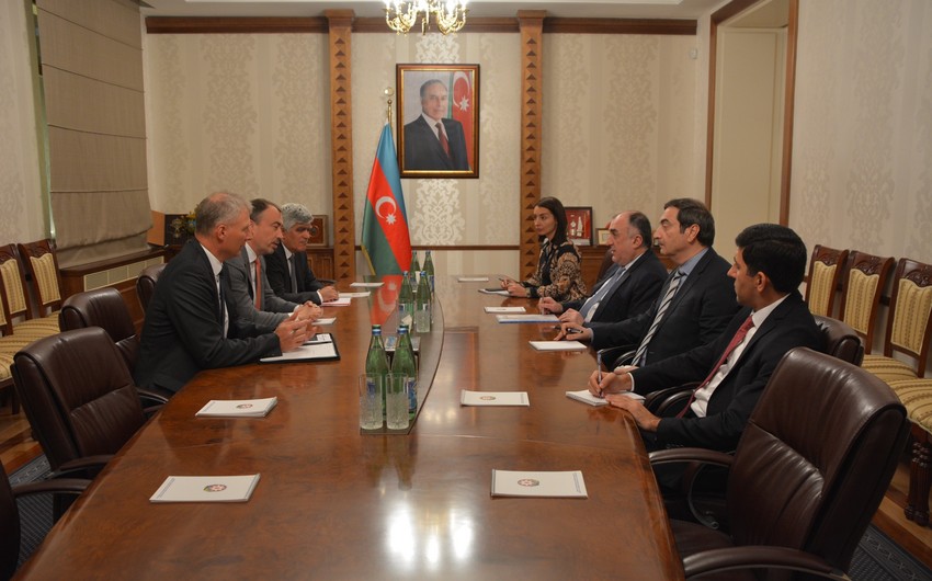 Elmar Məmmədyarov Avropa İttifaqının xüsusi nümayəndəsini qəbul edib