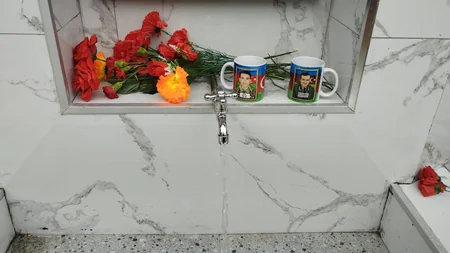 Oğuzda şəhid bulağının açılışı olub