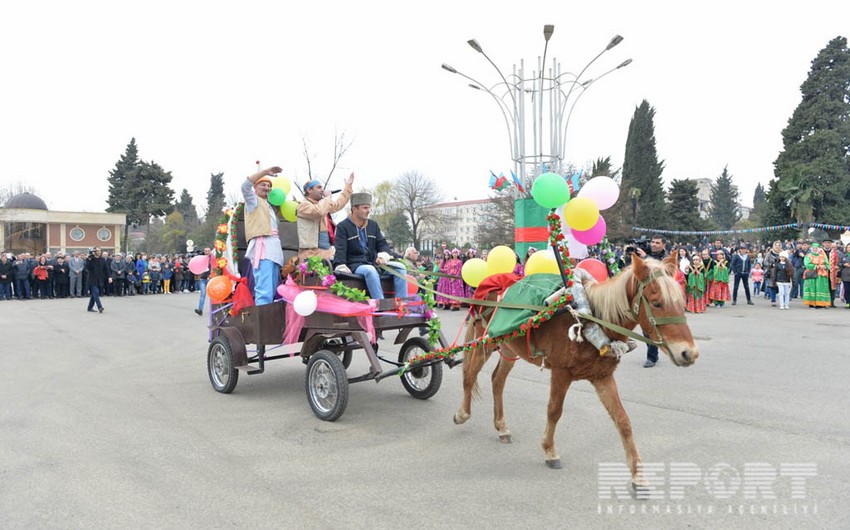Lənkəranda Novruz bayramı qeyd olunub - FOTO