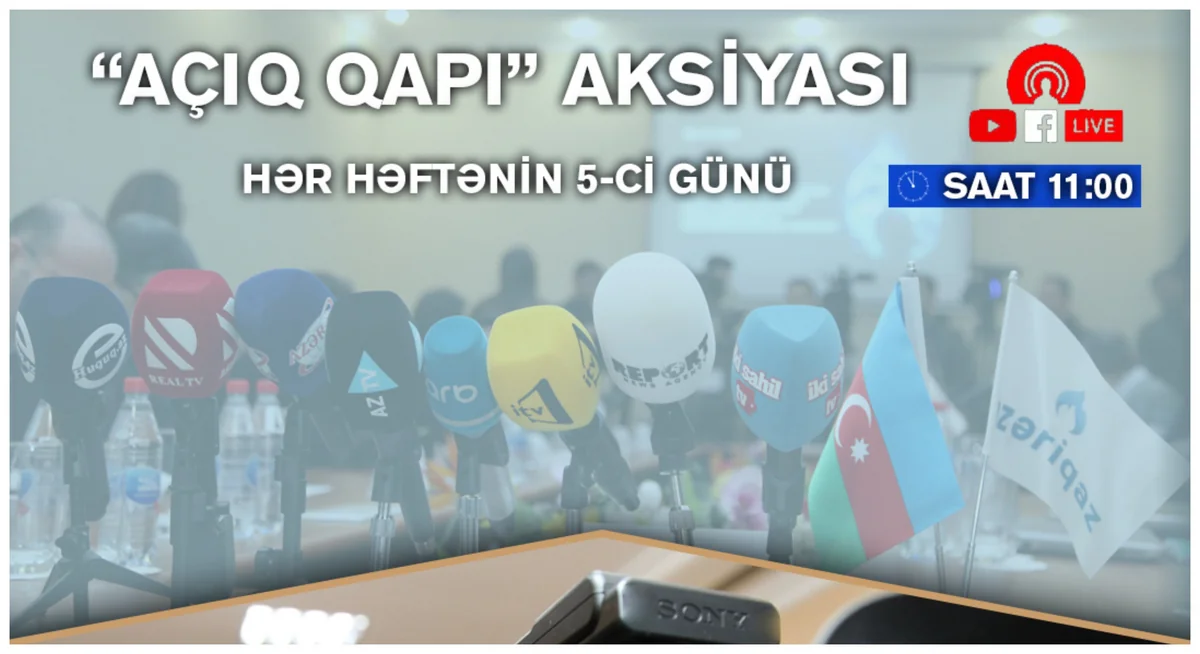 “Azəriqaz” media mənsubları üçün “Açıq qapı” aksiyası keçirəcək