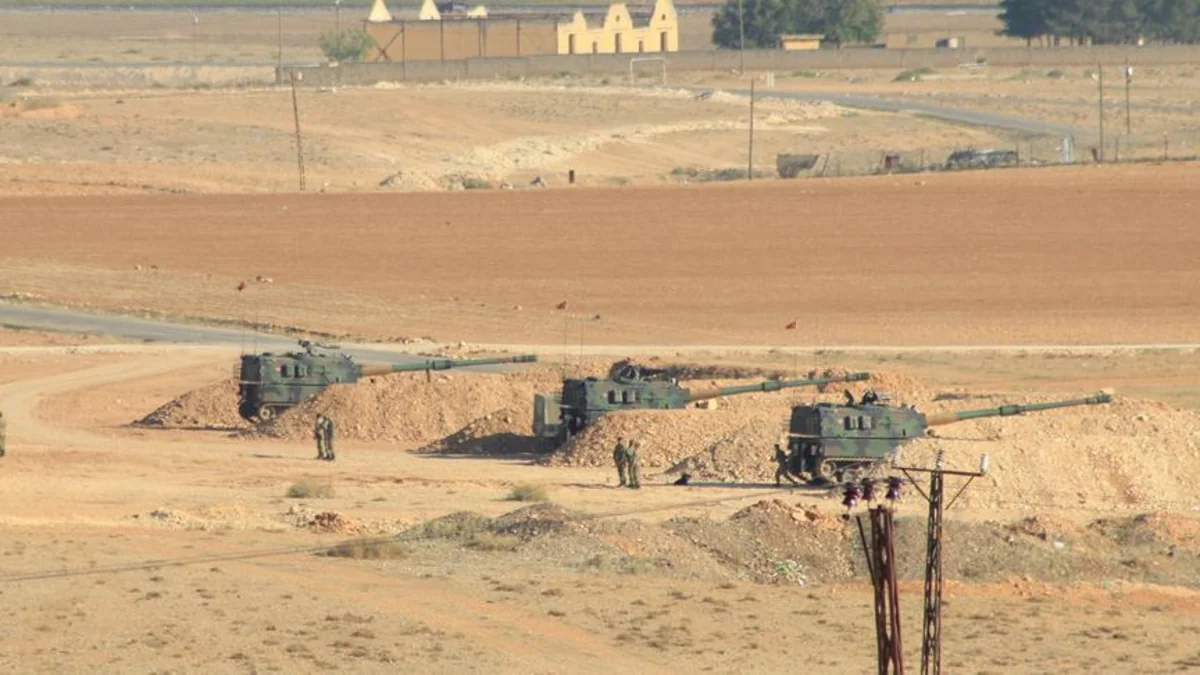 Türkiyə Ordusu Suriyada terrorçuların mövqelərinə zərbələr endirib