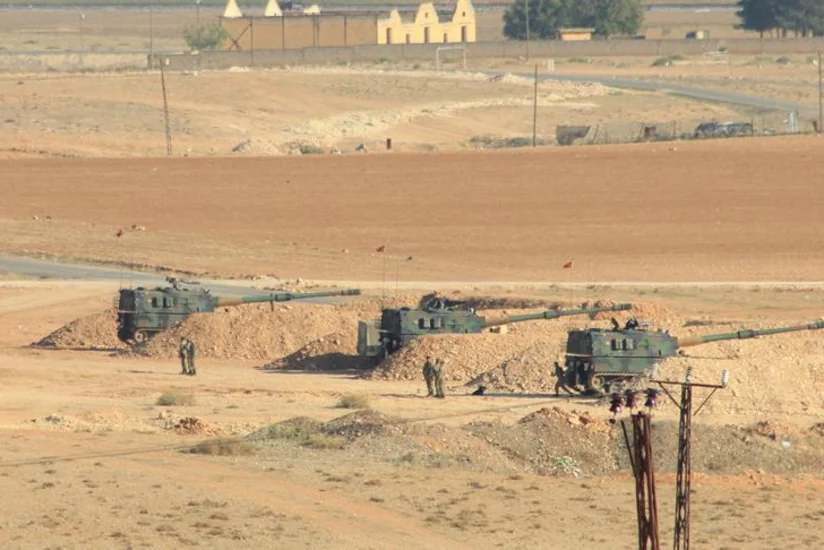 Türkiyə Ordusu Suriyada terrorçuların mövqelərinə zərbələr endirib