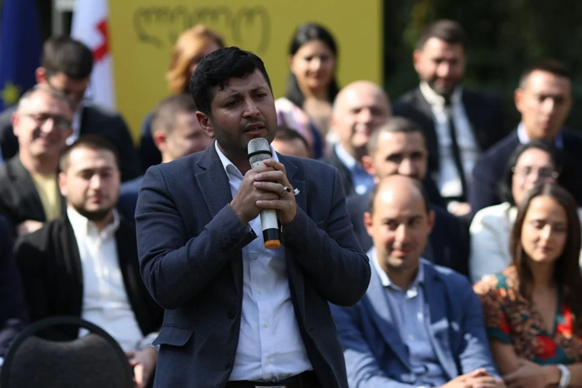 Azərbaycanlı gənc Gürcüstanda yeni yaradılan hərəkata üzv olub