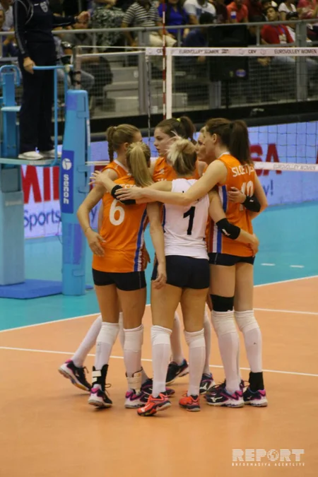 Прошли еще две встречи чемпионата Европы по волейболу среди женщин
