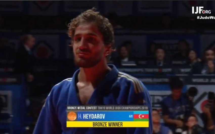 Azərbaycanın cüdo yığması dünya çempionatında ilk medalını qazanıb