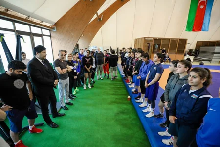 ABŞ-nin 14 güləş mütəxəssisi Azərbaycanda səfərdədir