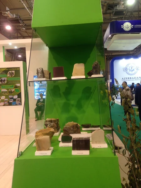 “Caspian Ecology” 2017 sərgisində ETSN-in stendləri nümayiş etdirilir