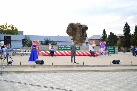 ​Ramazan bayramı münasibəti ilə Lənkəranda bayram şənliyi keçirilib - FOTO