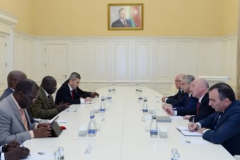 Əli Əhmədov Seneqalın Baş Gömrük İdarəsinin baş direktoru ilə görüşüb