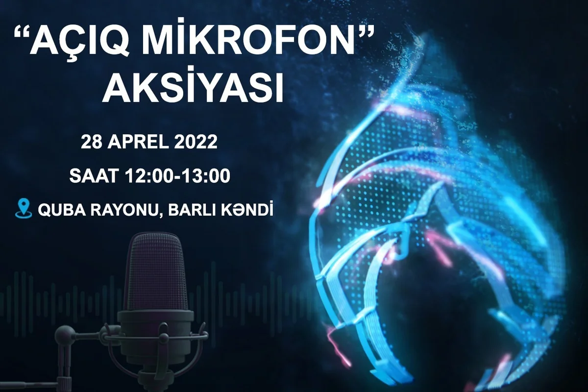 “Azəriqaz”ın növbəti Açıq mikrofon”u Qubada təşkil olunacaq