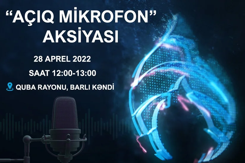 “Azəriqaz”ın növbəti Açıq mikrofon”u Qubada təşkil olunacaq