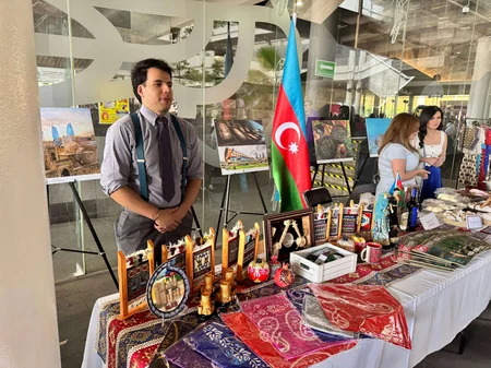 Meksikada beynəlxalq yarmarkada Azərbaycanın milli mədəniyyət nümunələri nümayiş olunub