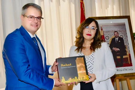 Səfir Nazim Səmədov ilə Rabatın meri arasında görüş keçirilib