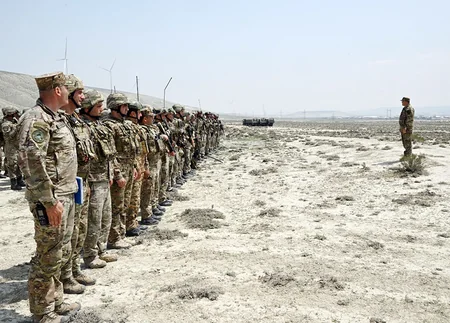 Azerbaijan Naval Forces’ Marine Units held live-fire tactical exercise