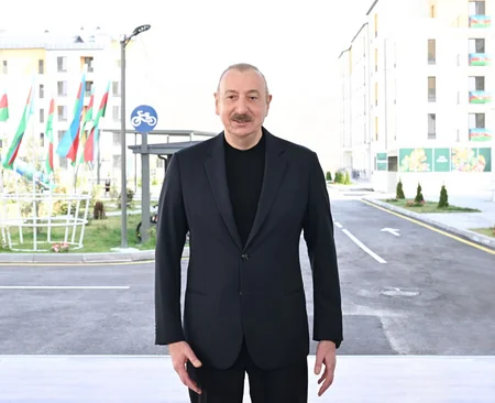 Suqovuşanda yaşayış kompleksi istifadəyə verilib - YENİLƏNİB
