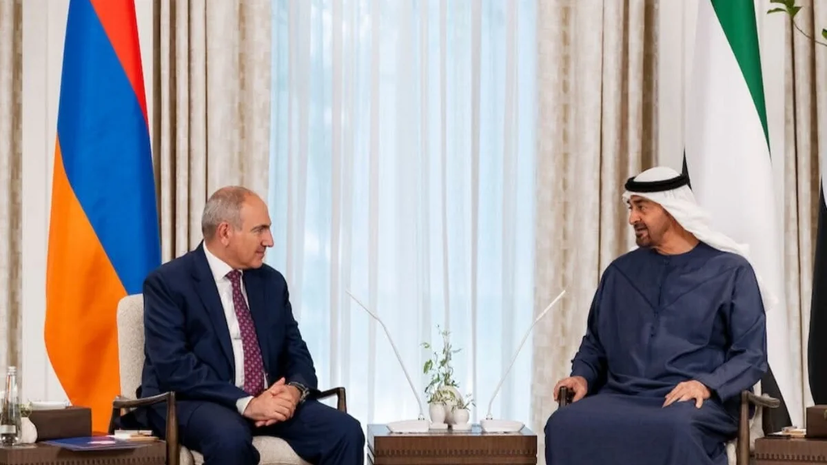 Президент ОАЭ встретился с премьер-министром Армении