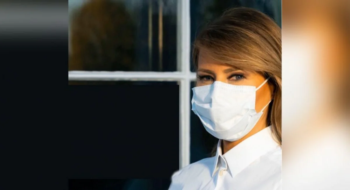 Melania Trump celebrates anniversary at home