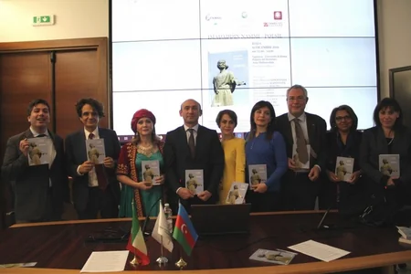 İtaliyada “Nəsimi poeziyası” kitabının təqdimatı keçirilib